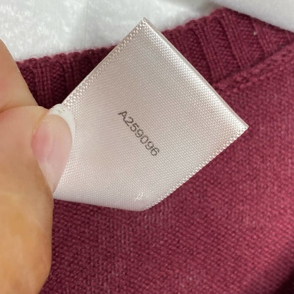 LOGO Lori Goldstein Maroon Hi Low Dress with Pockets Small - Picture 4 of 5